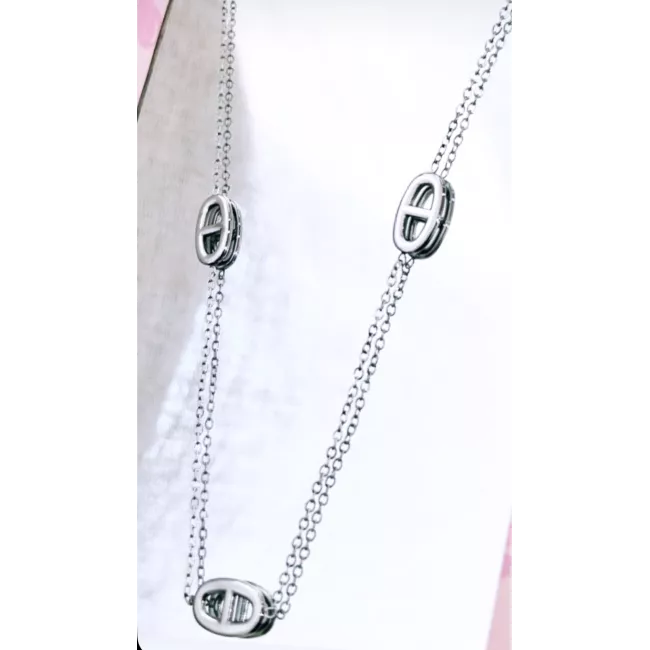 Sautoir acier Marina Chic