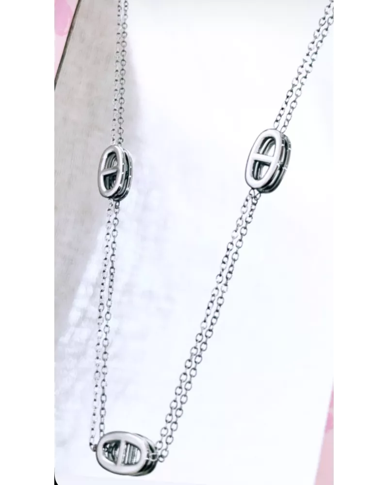 Sautoir acier Marina Chic