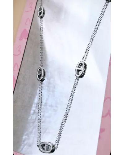 Sautoir acier Marina Chic