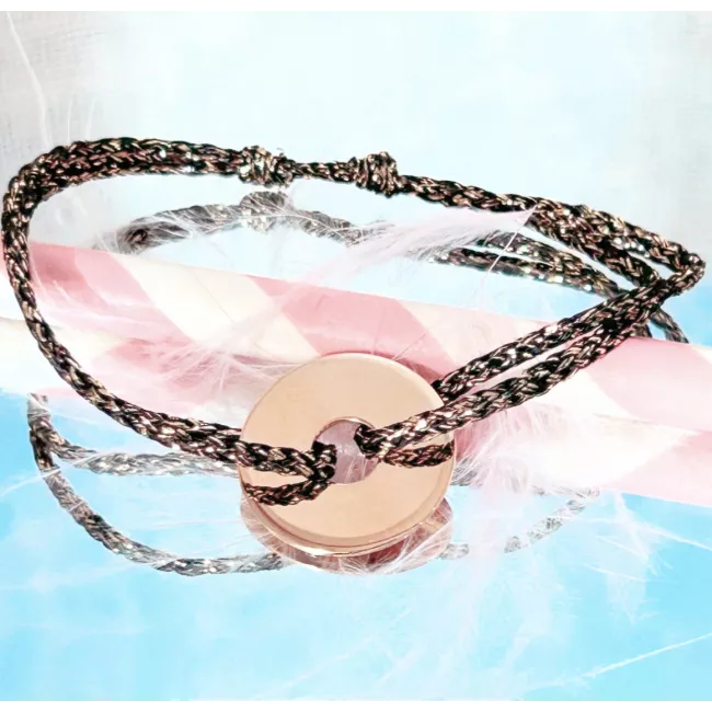 Bracelet Mona Plaqué or