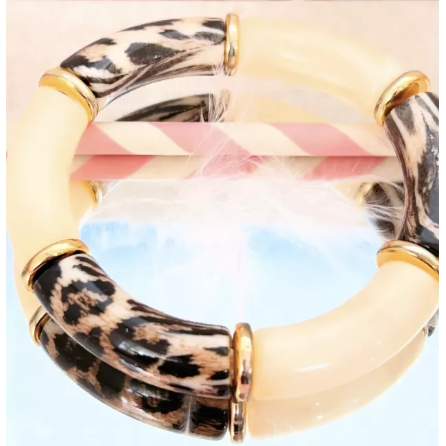 Bracelet résine Zélina