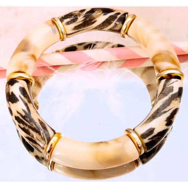 Bracelet résine Zélina