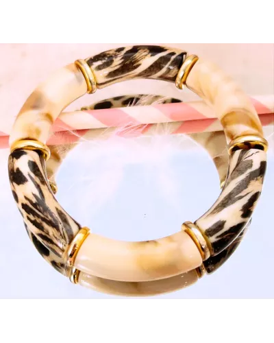 Bracelet résine Zélina