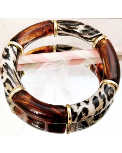 Bracelet résine Zélina