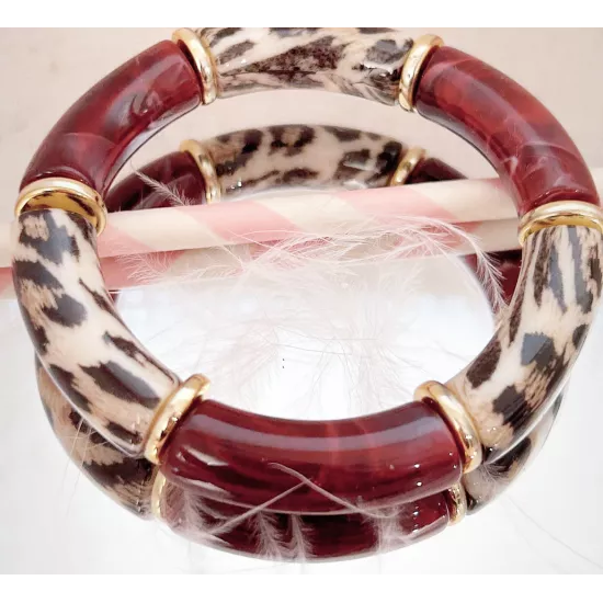 Bracelet résine Zélina