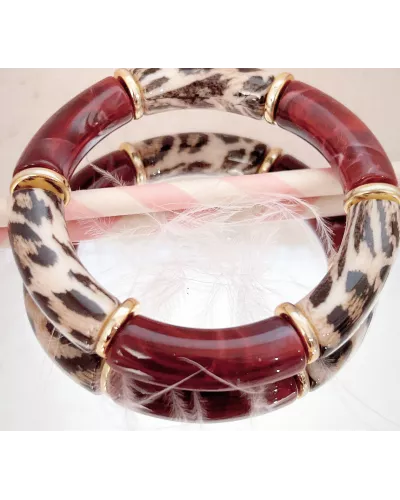 Bracelet résine Zélina