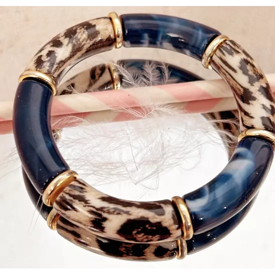 Bracelet résine Zélina