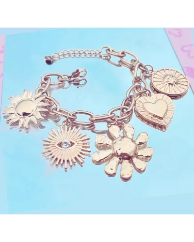 Bracelet Rosy Acier doré