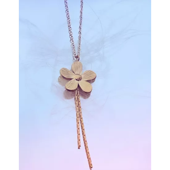 Collier Léonie Acier doré