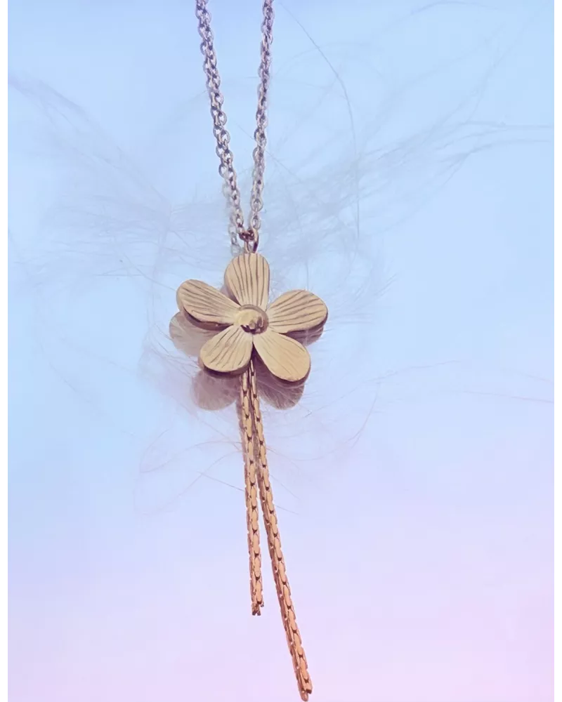 Collier Léonie Acier doré