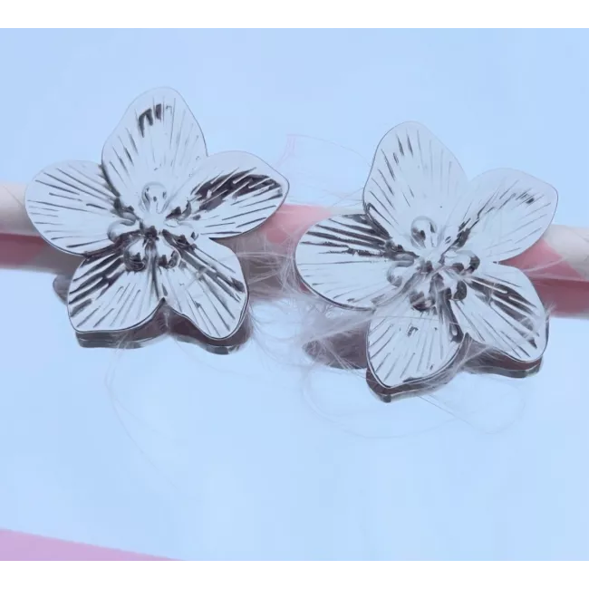Boucles d'oreilles Acier Floralia Bloom Great