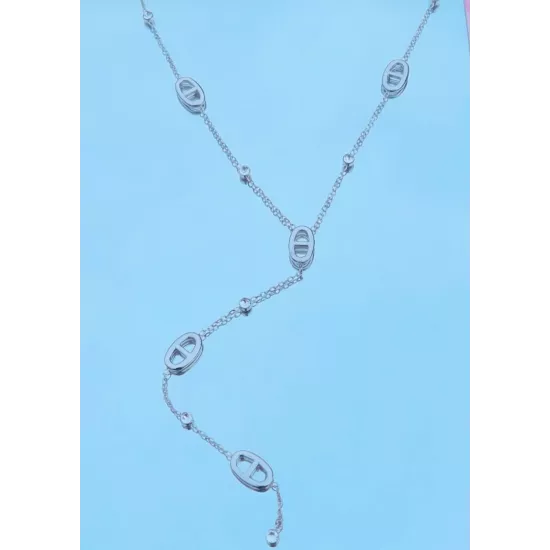 Collier acier Alba Sparkle