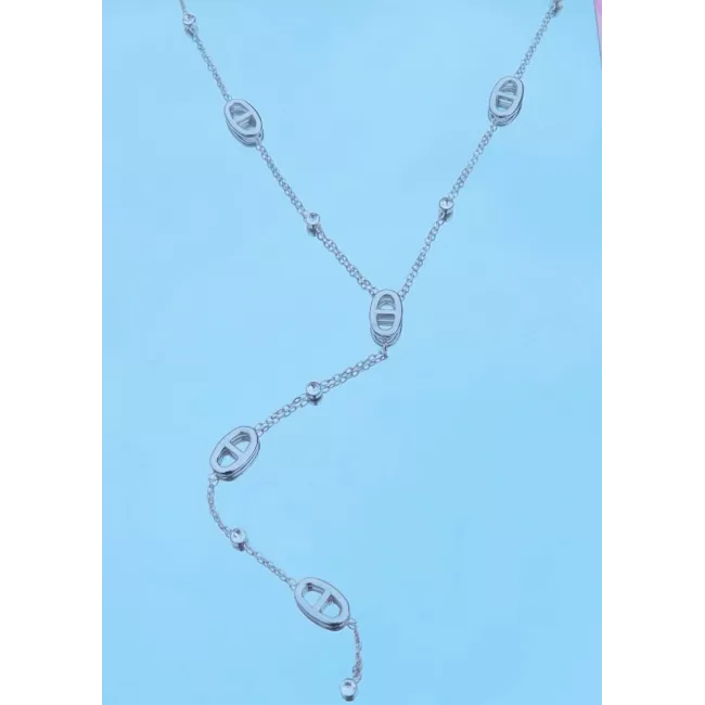 Collier acier Alba Sparkle