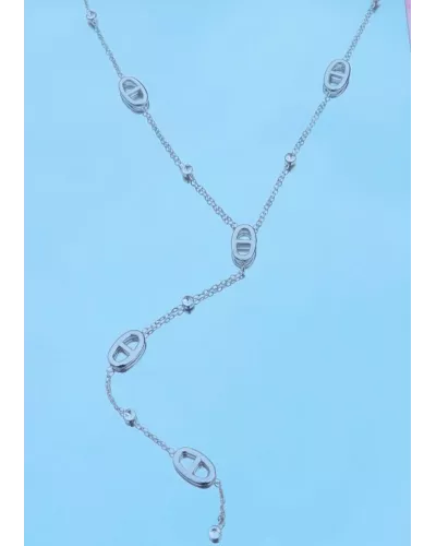 Collier acier Alba Sparkle