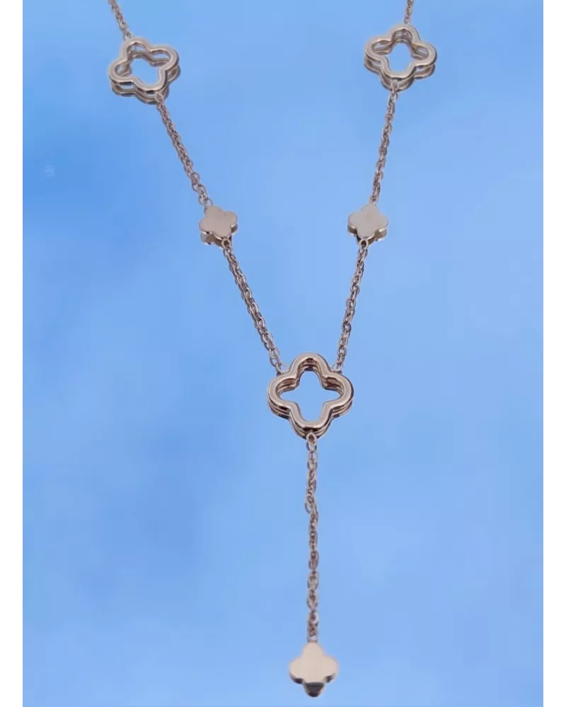 Collier acier Clélia