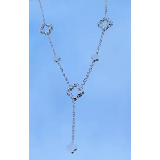 Collier acier Clélia