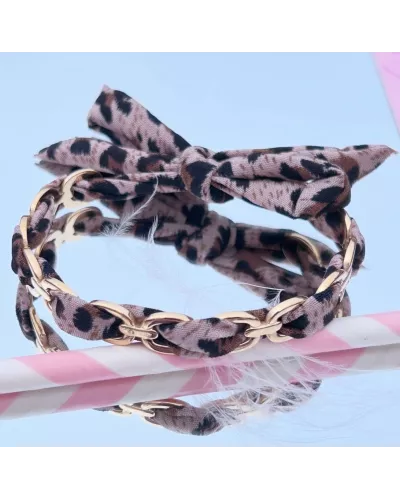 Jonc Acier doré Léa