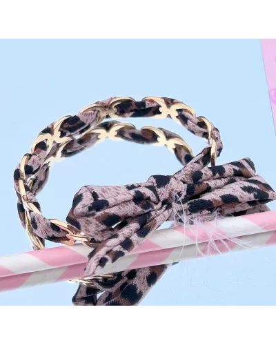 Jonc Acier doré Léa