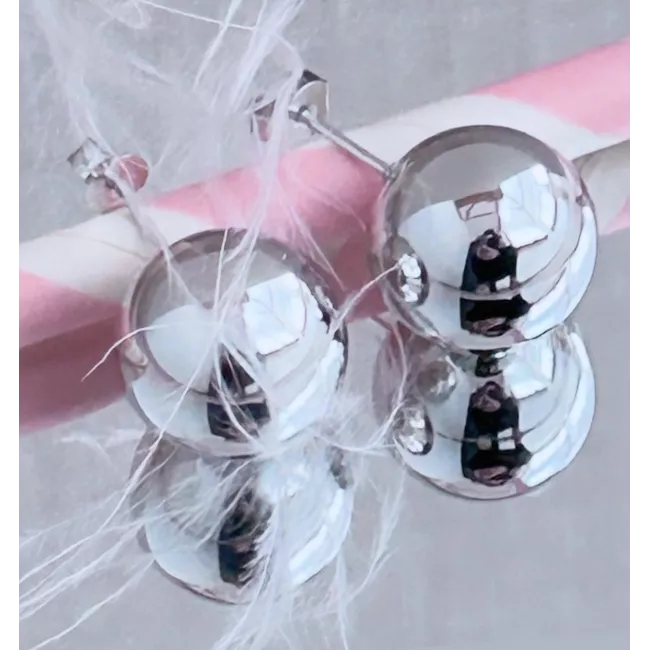 Boucles d'oreilles Acier Miss Lila 14 mm