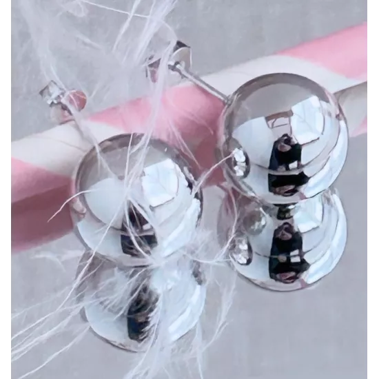 Boucles d'oreilles Acier Miss Lila 12 mm