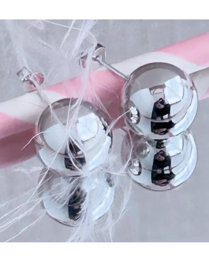 Boucles d'oreilles Acier Miss Lila 12 mm