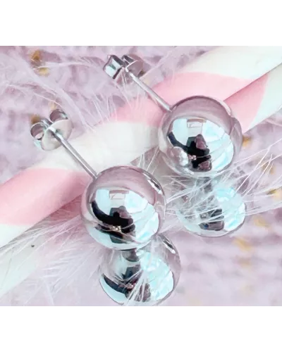 Boucles d'oreilles Acier Miss Lila 10 mm