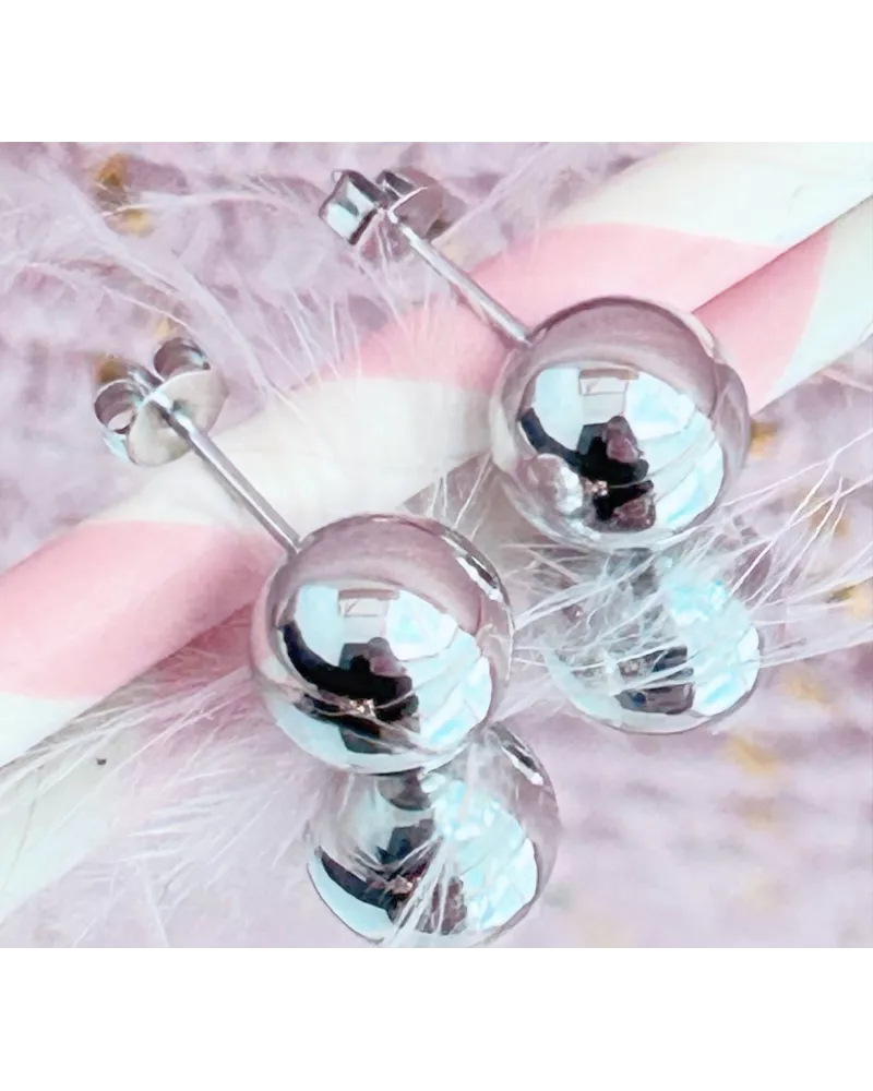 Boucles d'oreilles Acier Miss Lila 10 mm