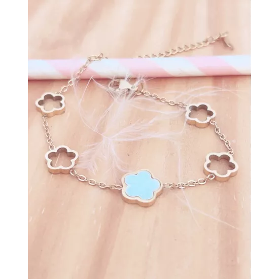 Bracelet acier doré Clélia Color