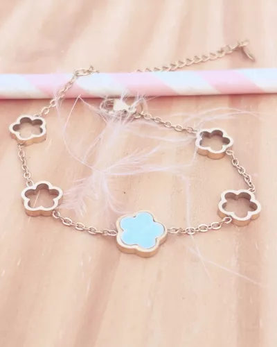 Bracelet acier doré Clélia Color