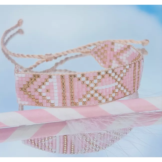 Bracelet perles Capucine