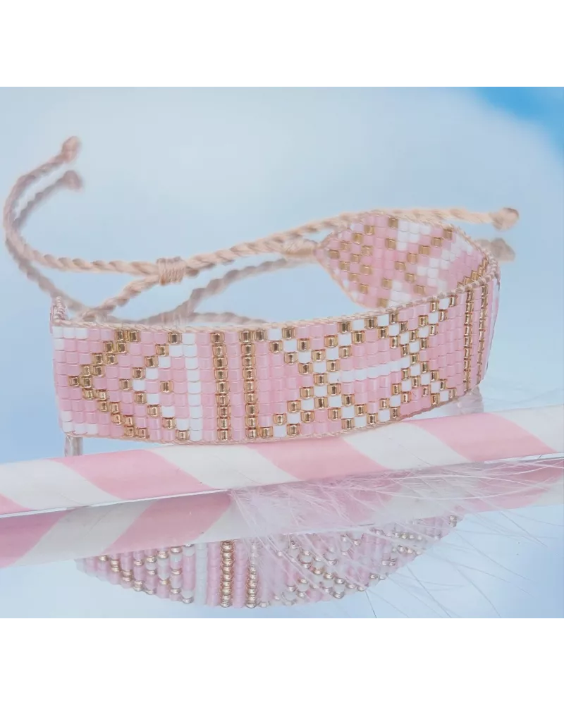 Bracelet perles Capucine