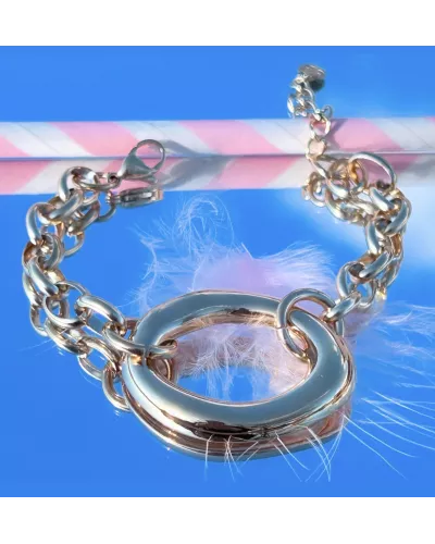 Bracelet acier doré Marina Luxe