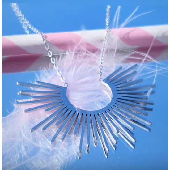 Collier acier Maëra