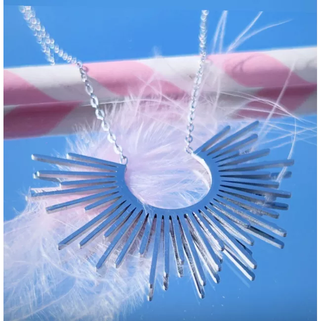 Collier acier Maëra