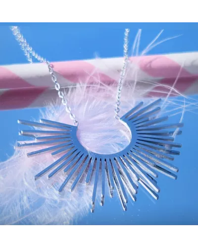 Collier acier Maëra