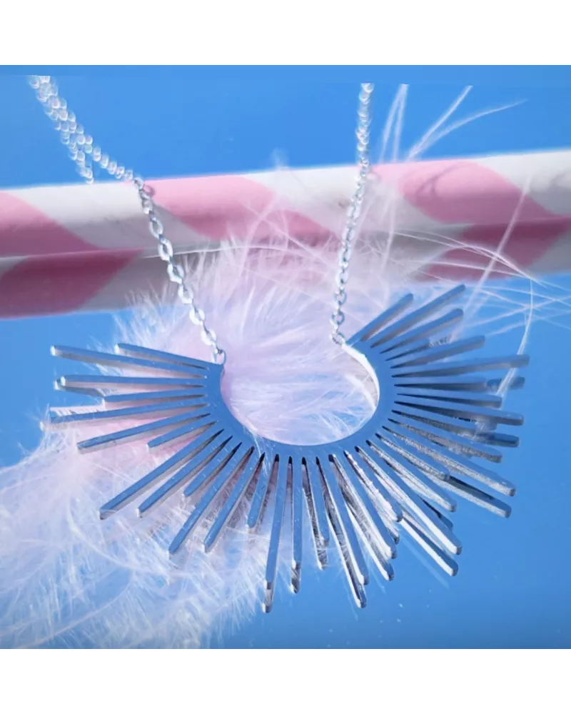 Collier acier Maëra