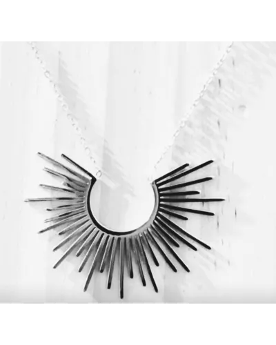 Collier acier Maëra