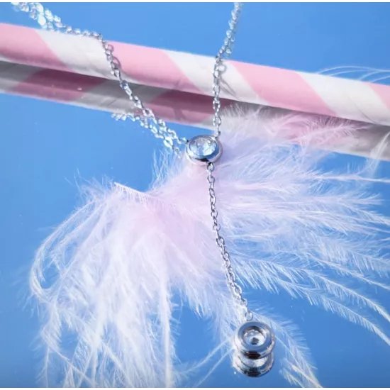 Collier acier Élyne