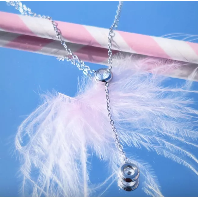 Collier acier Élyne