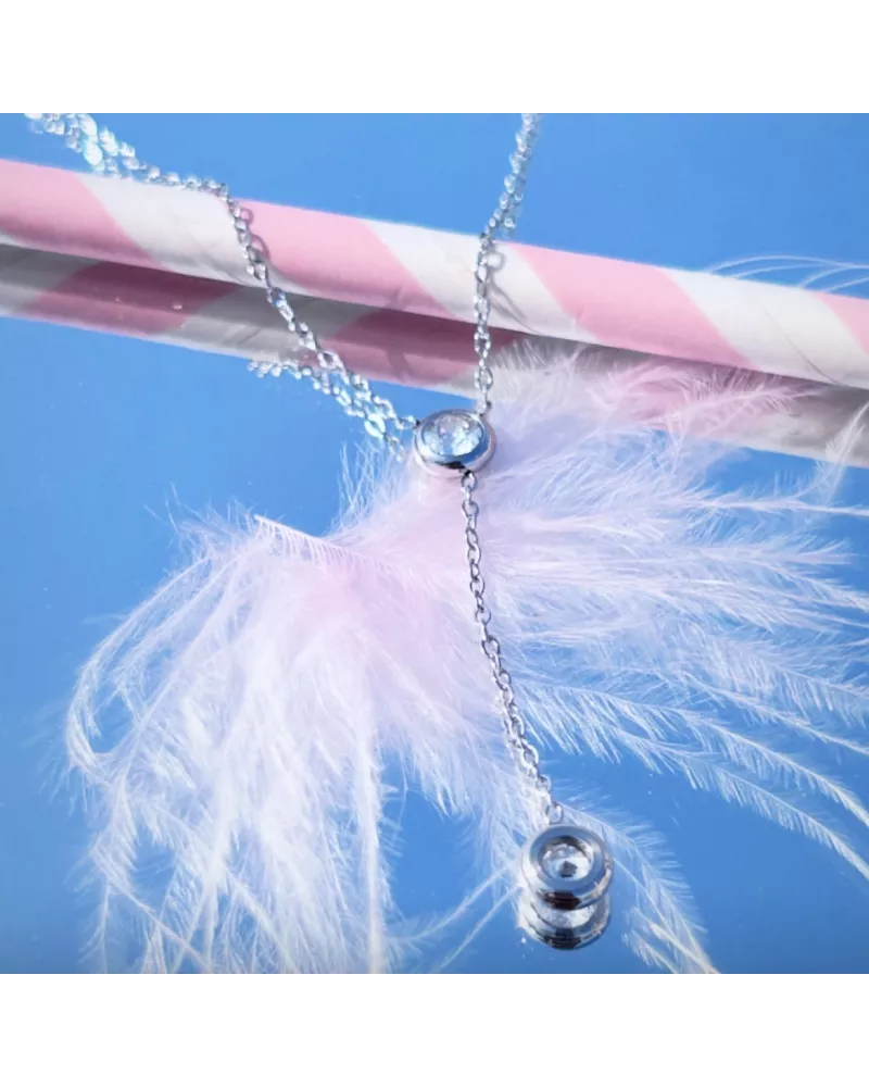 Collier acier Élyne