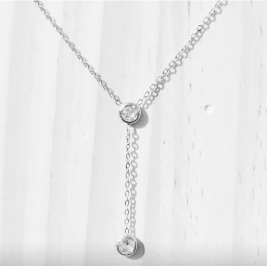 Collier acier Élyne