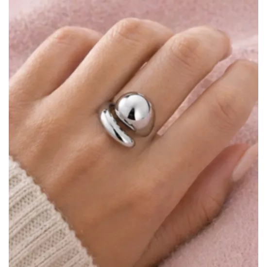 Bague Acier Naëlys