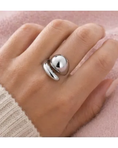 Bague Acier Naëlys
