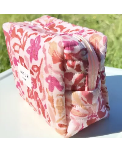 Juliette Pocket – Fleurs Romantiques Rosées