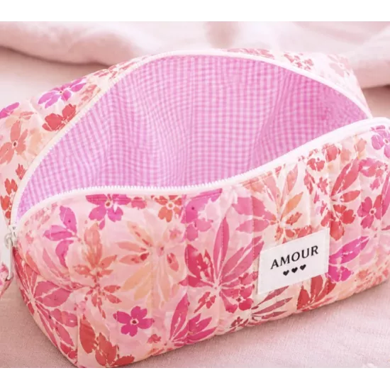 Juliette Pocket – Fleurs Romantiques Rosées