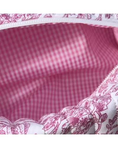 Mini trousse femme rose – Pochette maquillage élégante | My Poupi
