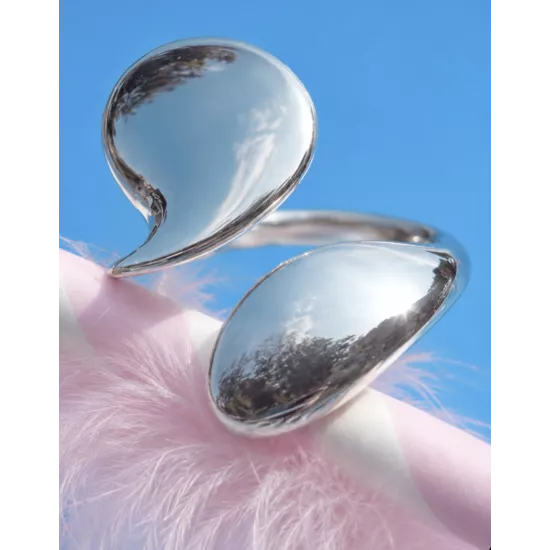 Bague ajustable en acier inoxydable – Linaé | My Poupi