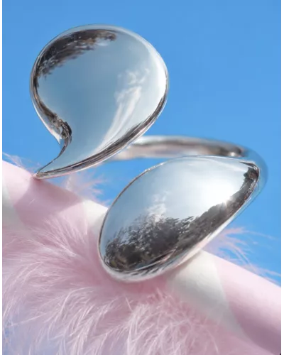 Bague ajustable en acier inoxydable – Linaé | My Poupi