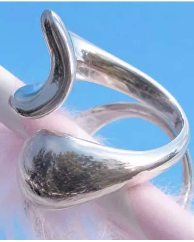 Bague ajustable en acier inoxydable – Linaé | My Poupi