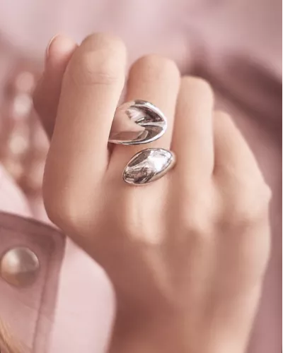 Bague ajustable en acier inoxydable – Linaé | My Poupi